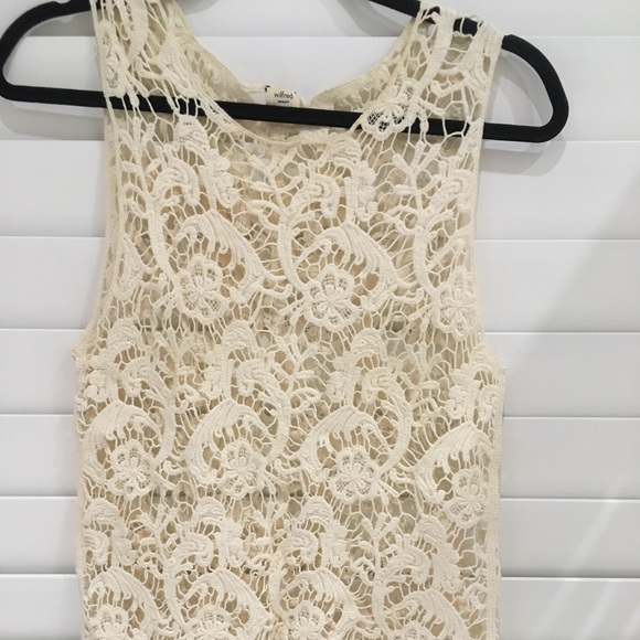 Aritzia Crochet knit tank top - Picture 1 of 3